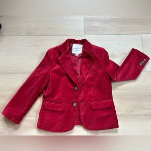 Janie and Jack velvet blazer